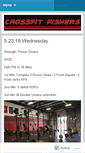 Mobile Screenshot of crossfitfishers.com